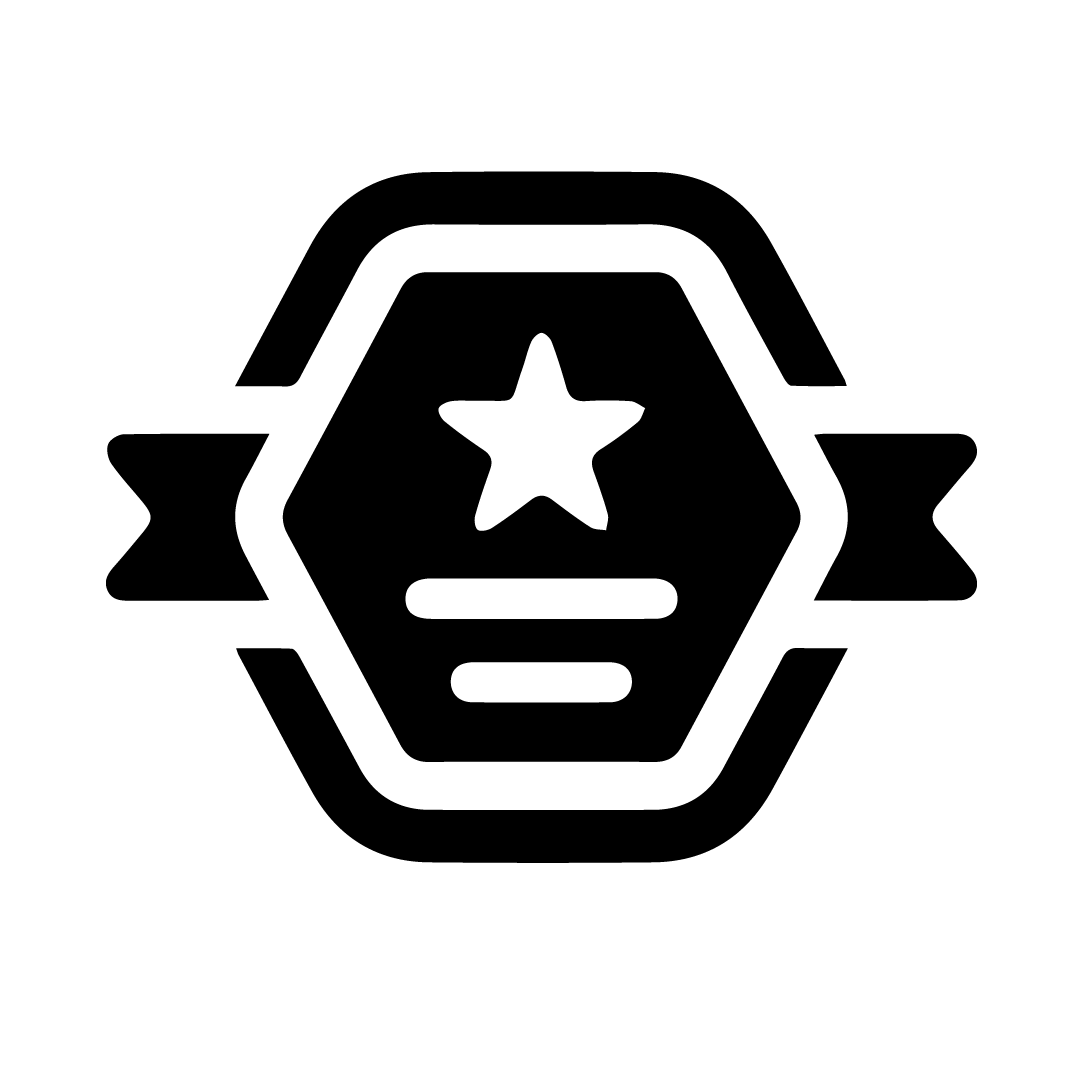 Black and white line drawing of a person running with a book in hand and a dog following behind.