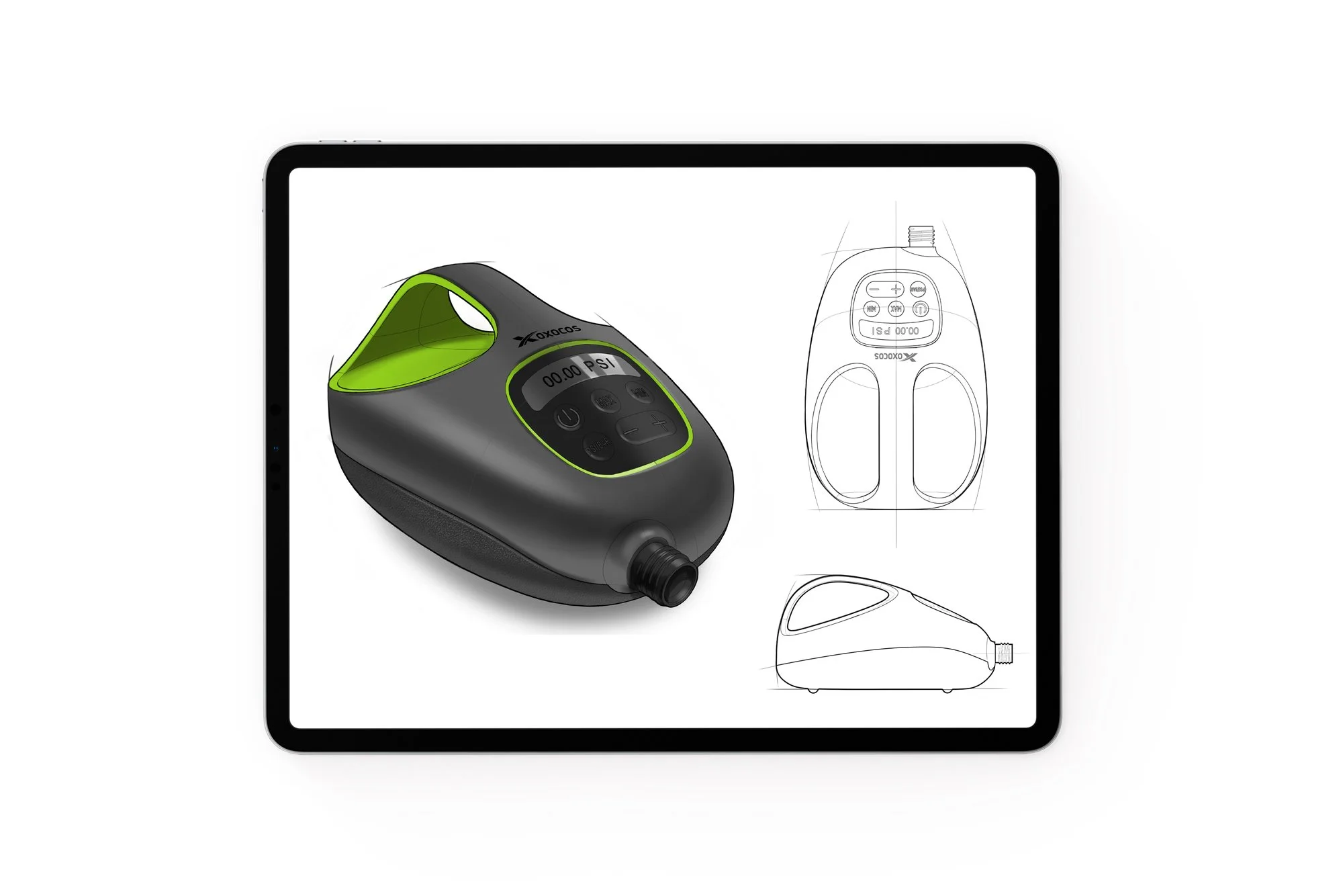 SUP Pump Sketch Concept