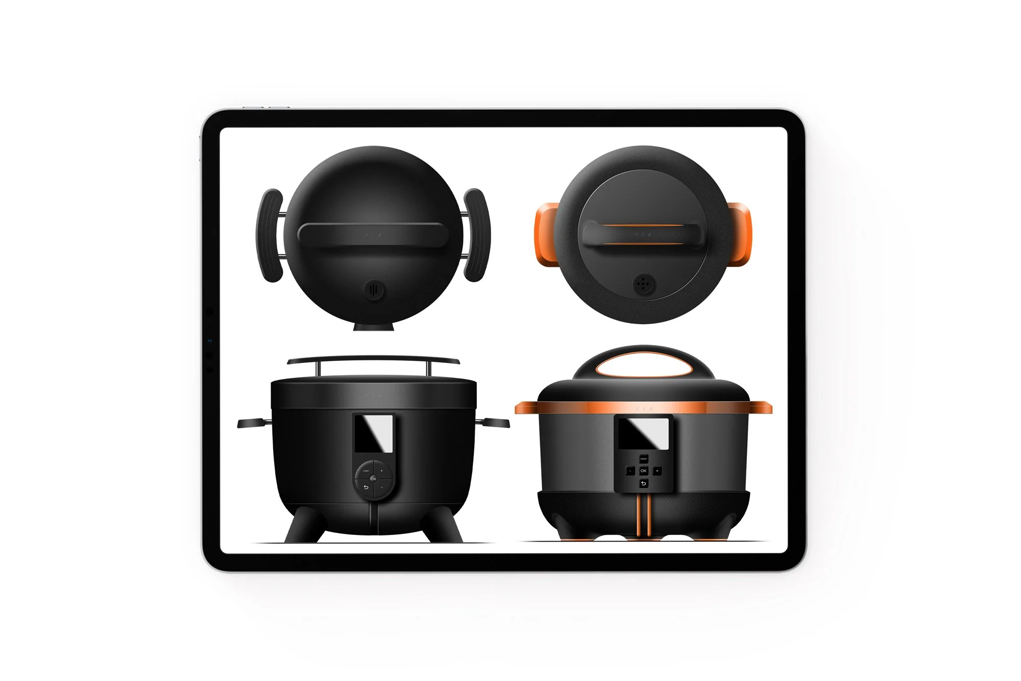 Solar Cooker Sketch Concept