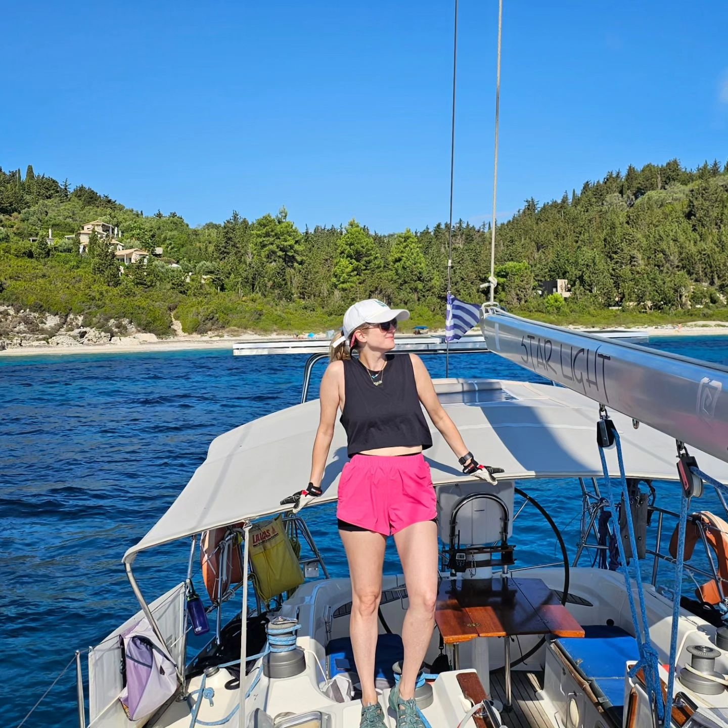 Currently wrapping up a beautiful week of sailing the Ionian Sea, dealing with every kind of weather (including sailing through a storm, which was so exciting!), all kinds of wind conditions, and all sorts of docking situations. We zig-zagged from Co