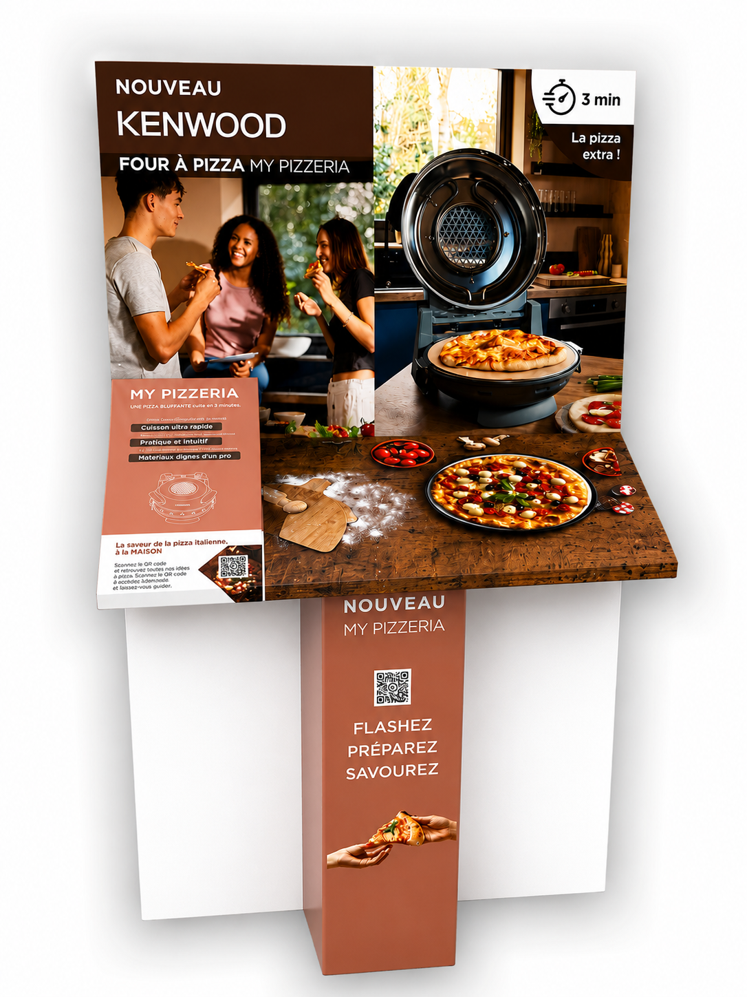 table de massification Kenwood My Pizzeria Solutshop