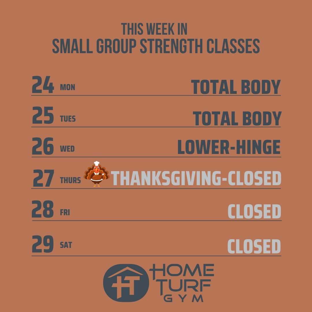 Short week ahead. Let&rsquo;s get it!