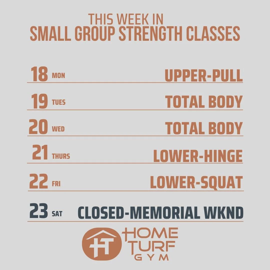 up for this week