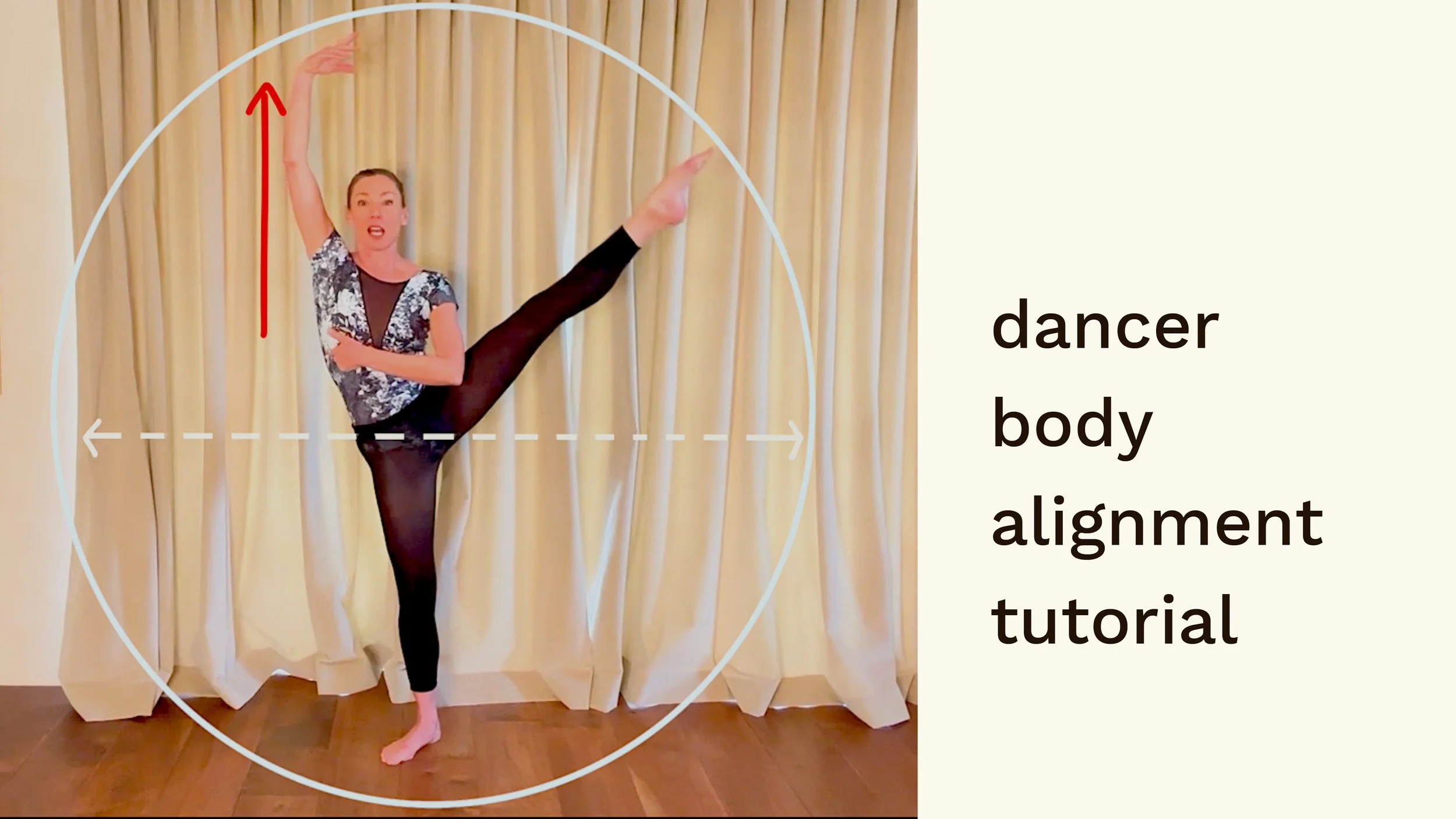body alignment tutorial for dancers