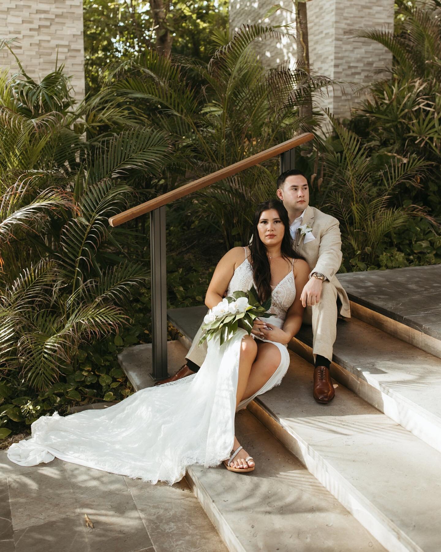 I got to spend the last few days with my friends in Tulum and and had the honor of photographing their wedding 🤍 monika was one of my first clients three years ago, and now, to be able to call her friend and get to photograph her + ethan&rsquo;s wed