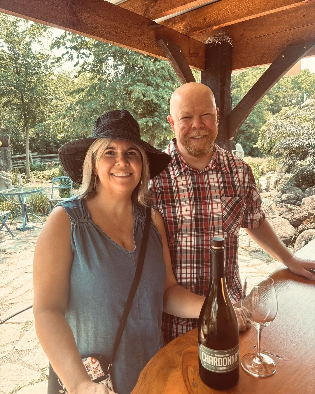 While their son enjoys a week at camp, Tanya and Michael treated themselves to a day exploring PEC wine country. Thanks to Domaine Darius for a wonderful tasting experience!