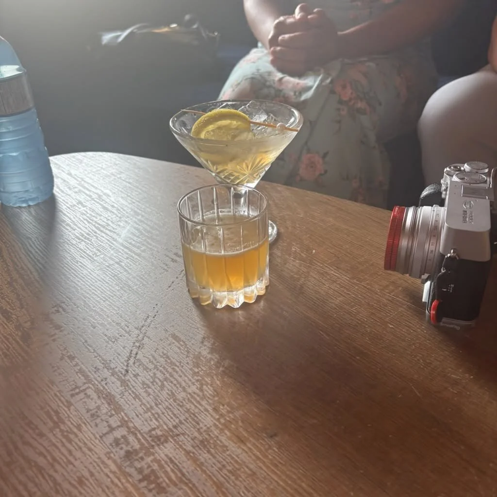 Let's not forget about delicious cocktails from Bare Bones Distillery...yummm...