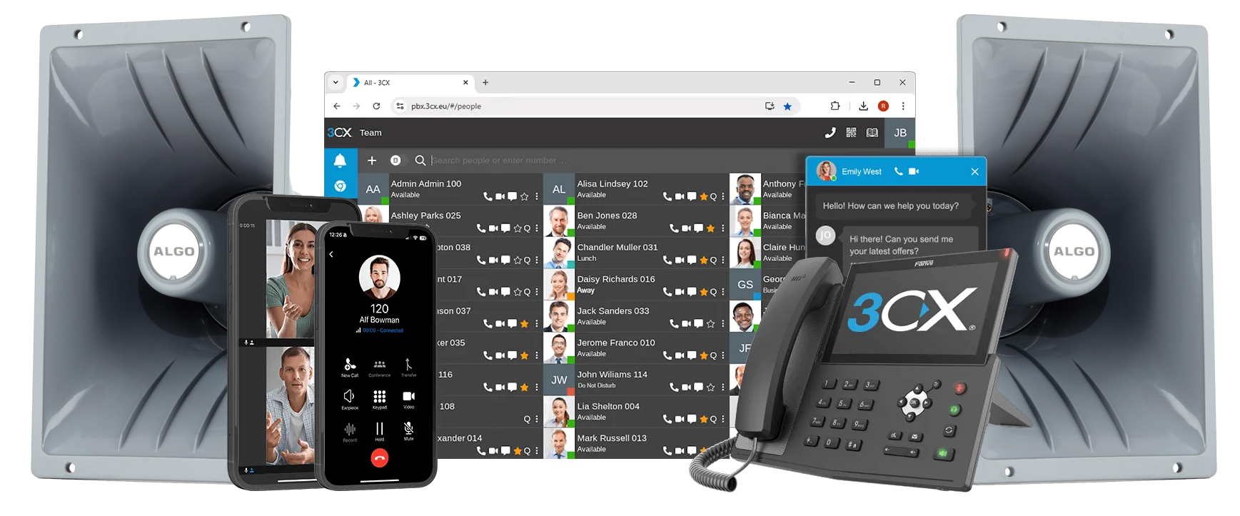 3CX Phone Alert System for Schools