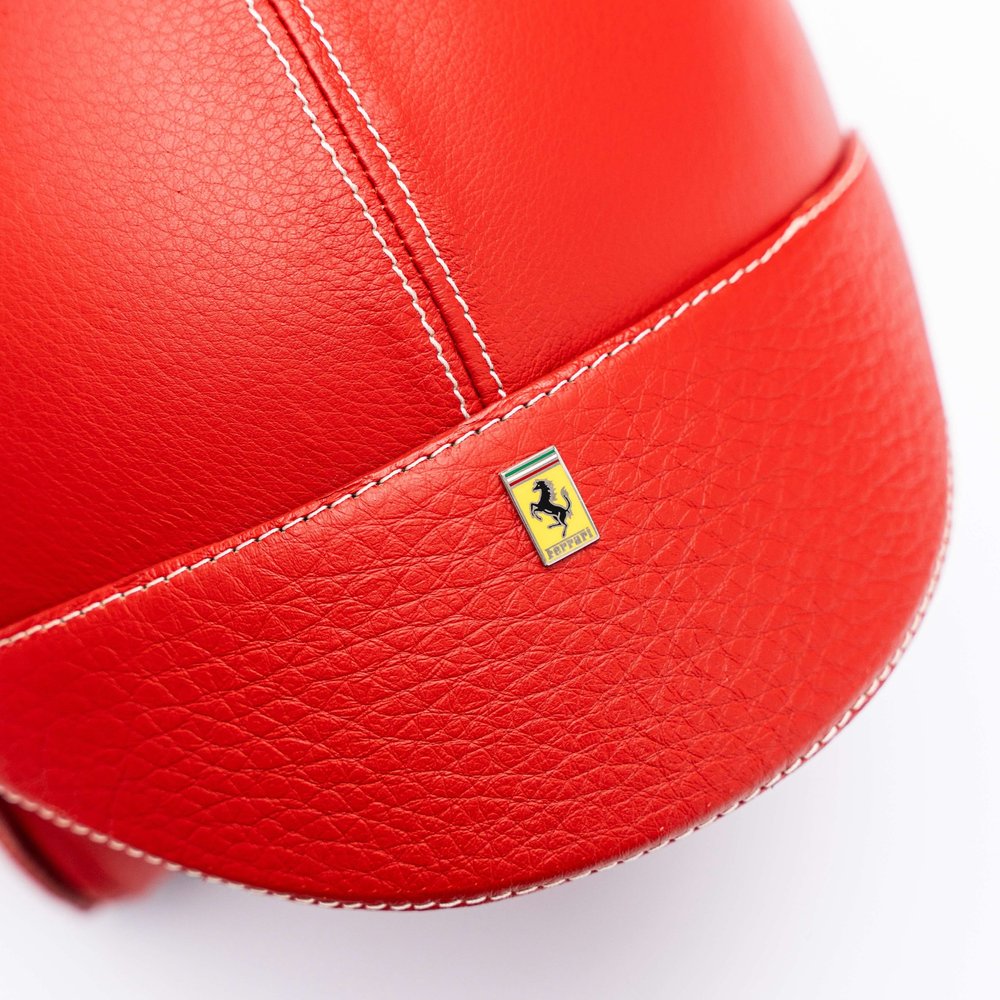 Casque Vintage auto Ferrari/Bieffe - Collection