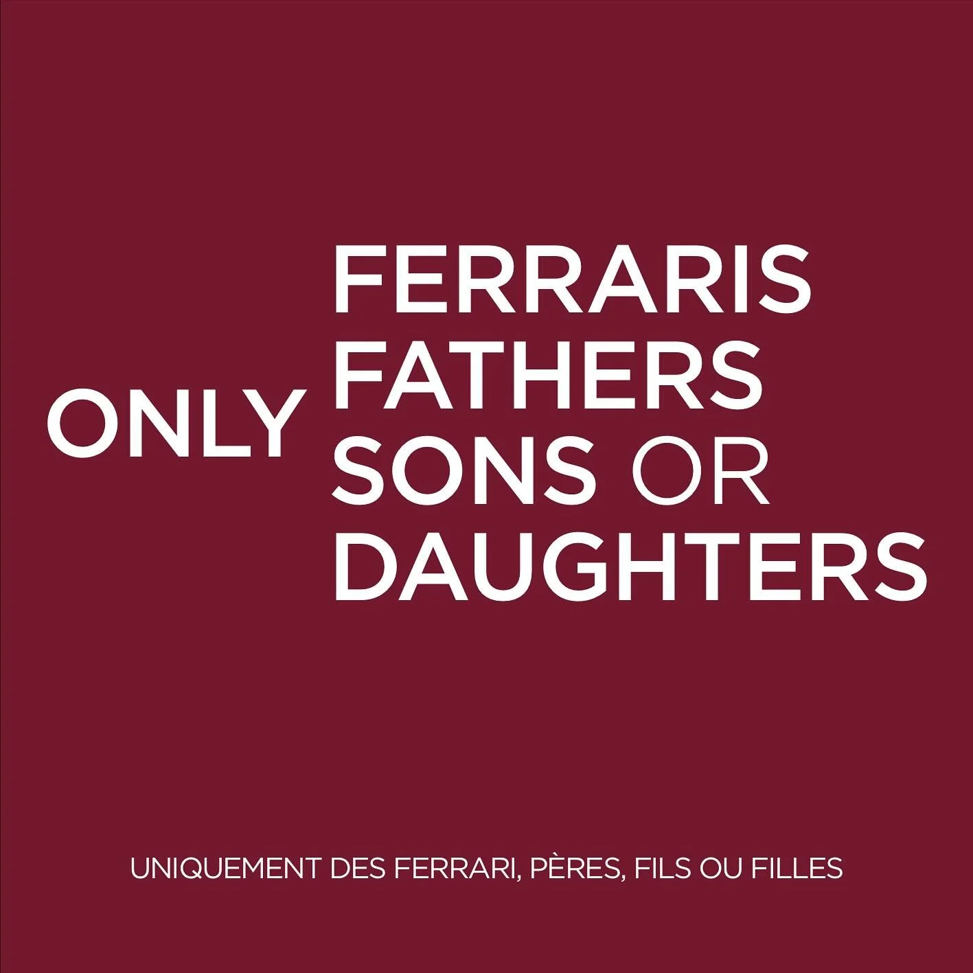 ▪️MUST ATTEND

Did you already spend 48 hours just with your father, your son or your daughter? Check out what @happyfewracing has for you&hellip;
-
Avez-vous d&eacute;j&agrave; pass&eacute; 48 heures juste avec votre papa, votre fils ou votre fille 
