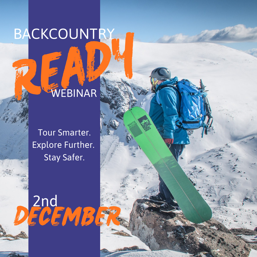 EXPLORE BEYOND THE PISTES: BACKCOUNTRY READY WEBINAR