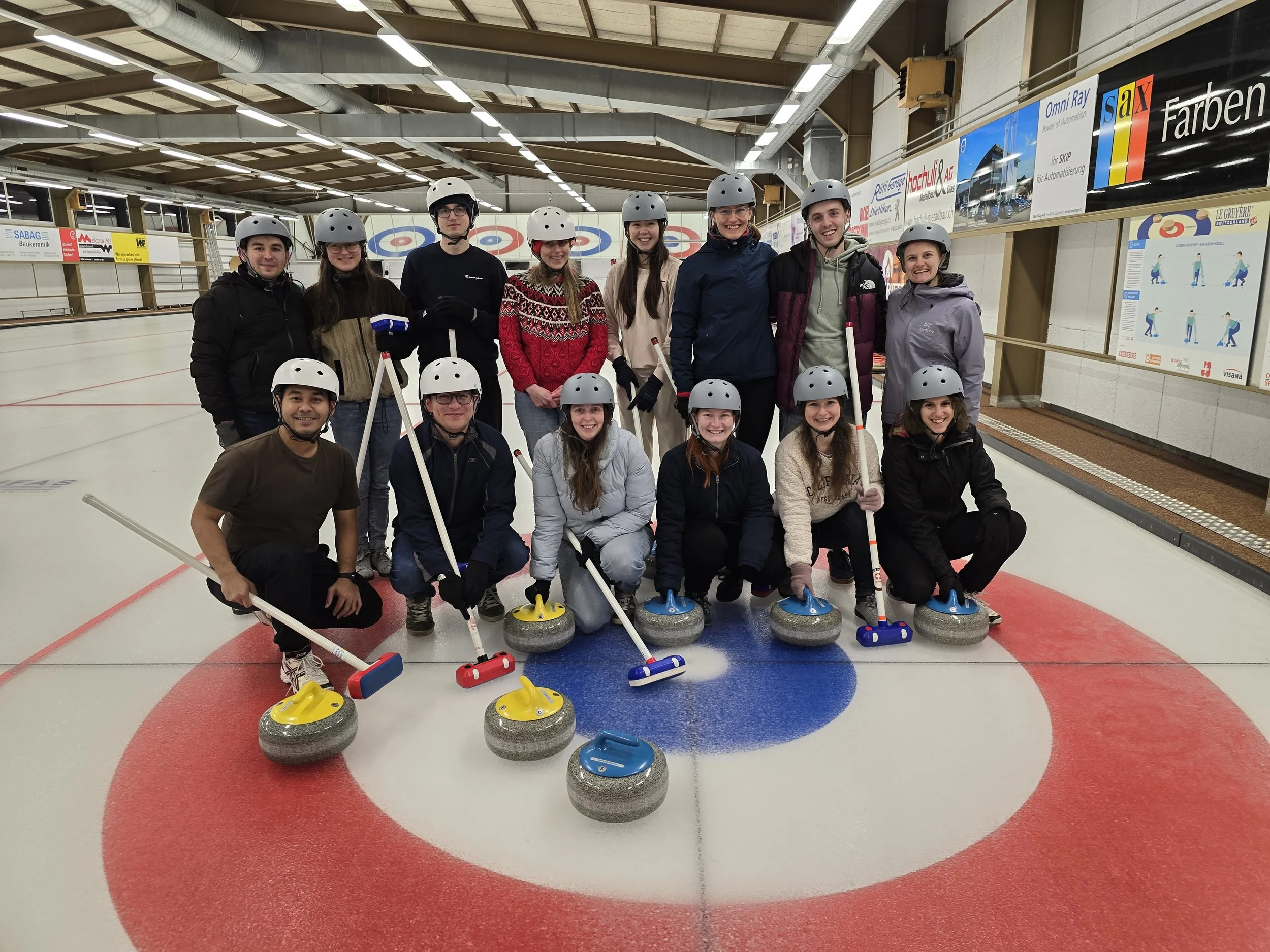 Curling outing in the winter of 2024
