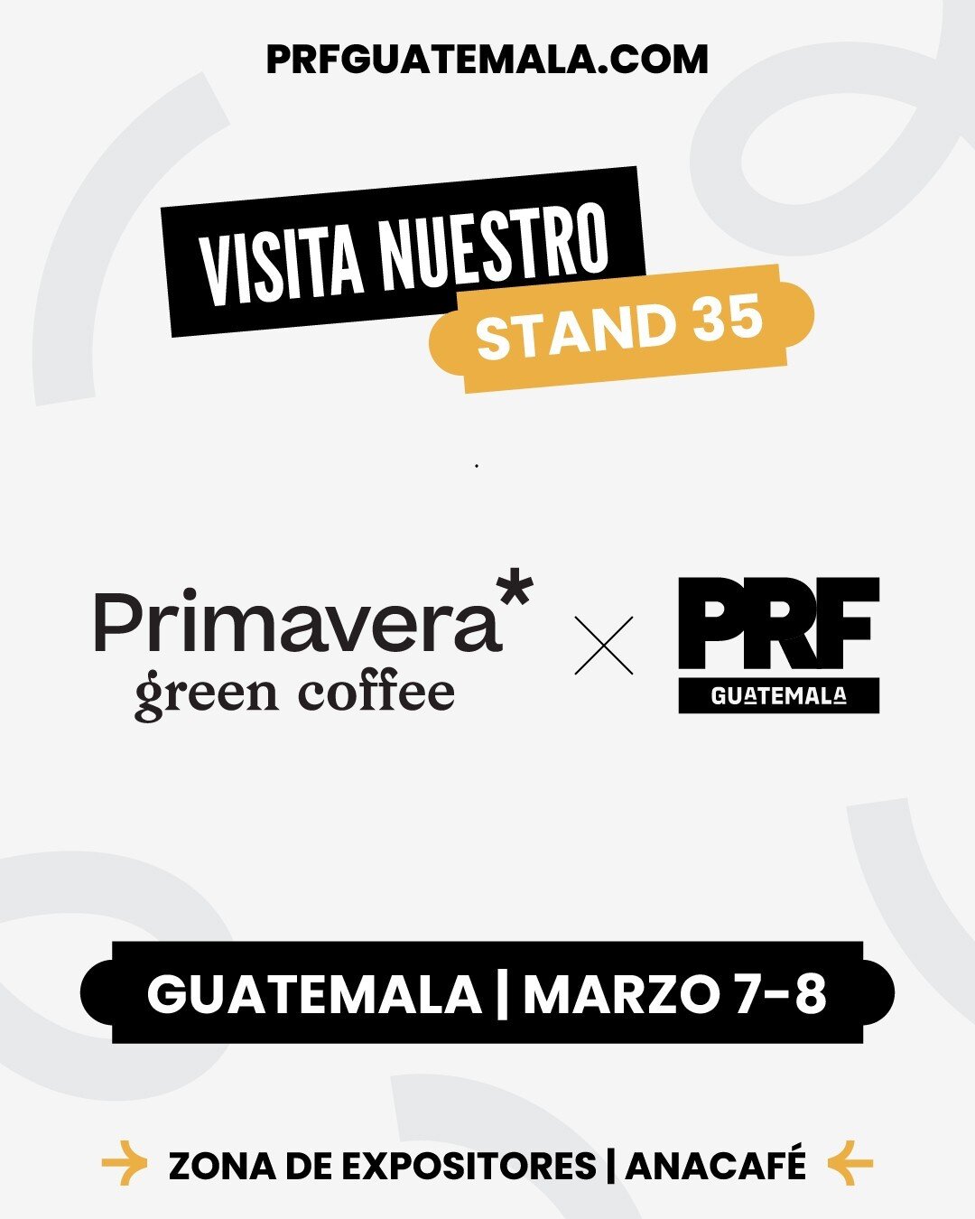 Are you planning to be at this year's @producerroasterforum in Guatemala City? If so, let's connect! Our team will be at stand # 35 at the show, and we'll also be hosting a cupping of 2024 coffees. We can't wait to see you there!