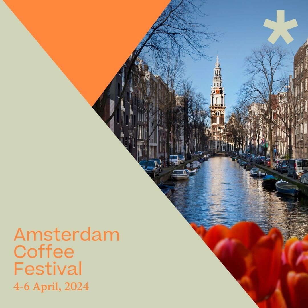 Spring is here and so is the Amsterdam Coffee Festival! During the industry days on Thursday and Friday, Kim from the European office, will walk the floor. Send us a DM if you would like to meet up!⁠
⁠