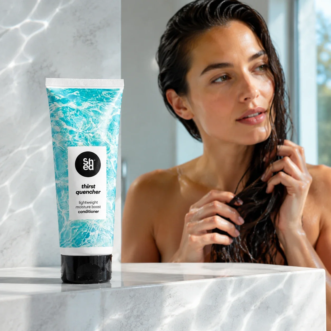 SHED Thirst Quencher Lightweight Moisture Boost Conditioner.webp