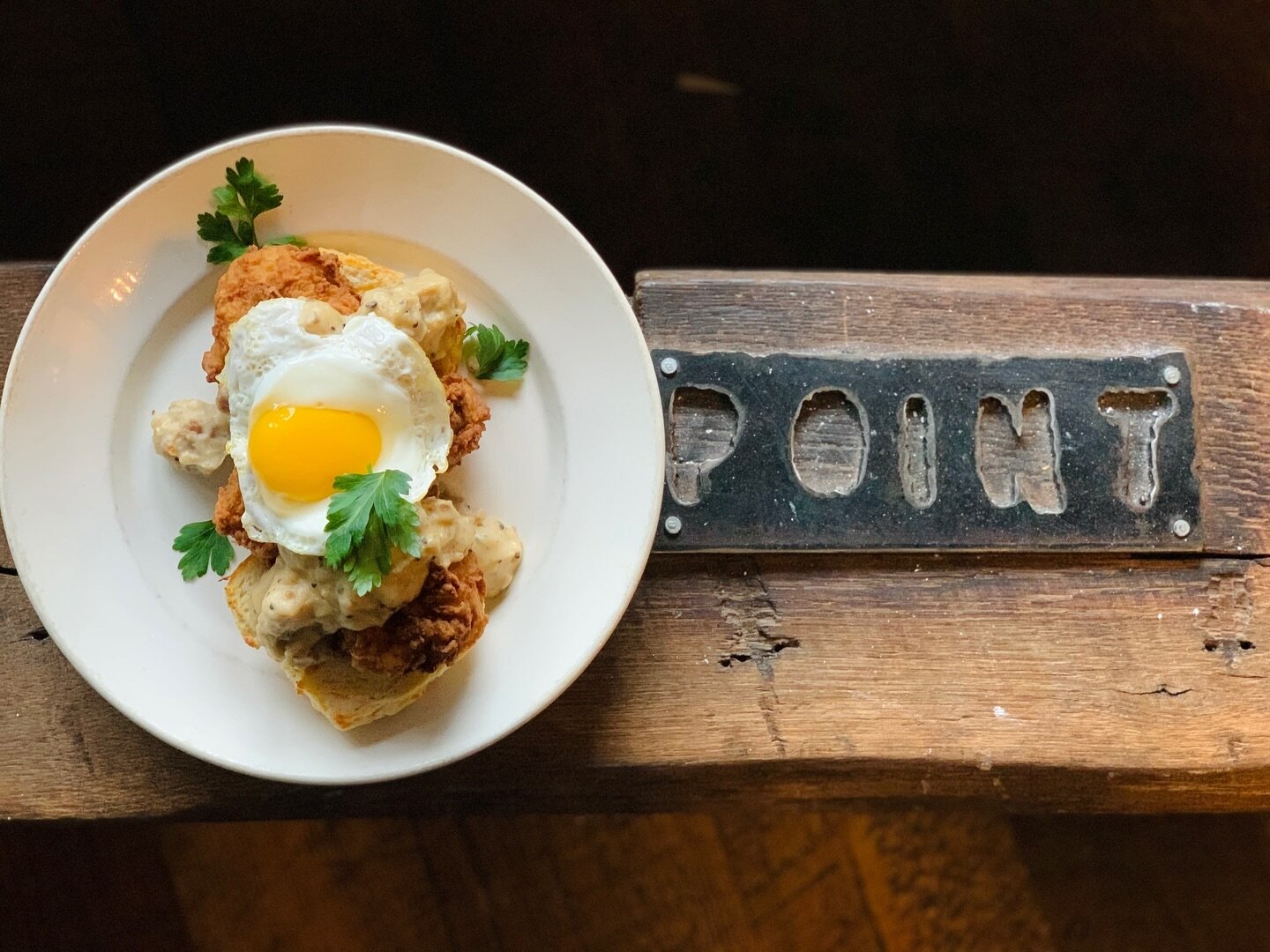 Have you made your Easter Brunch reservation yet? 🐰 from chicken &amp; waffles to carrot cake French toast we have you covered! 🥚🍳 Reservarion link in bio! 🔗

📍The Point in Towson
🍔America comfort food with a twist! 
🥞Brunch, dinner, live musi