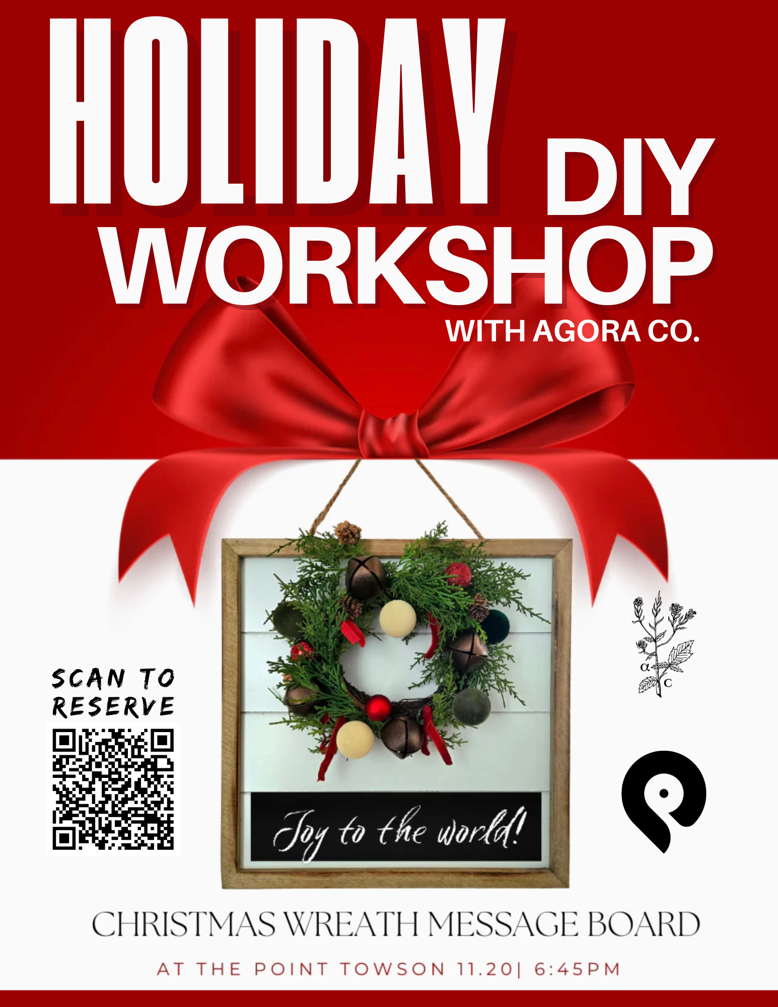 Holiday Wreath Workshop