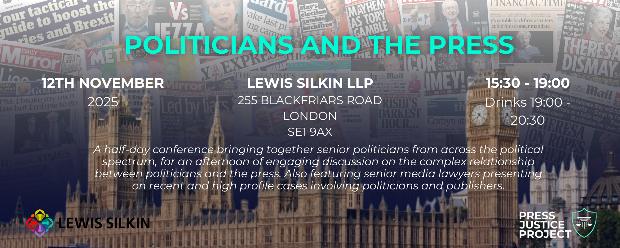 Politicians & THE PRESS