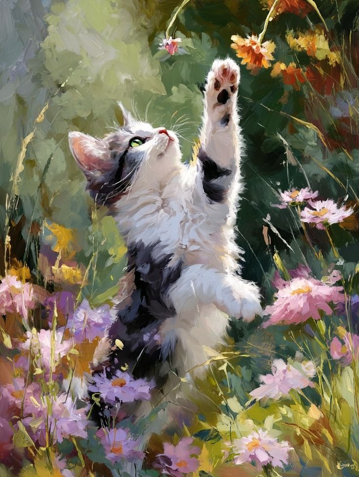 gatto prato