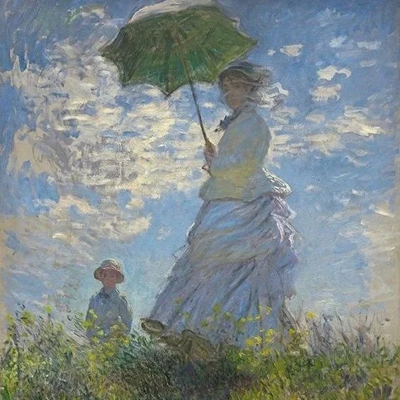 Monet la passaggiata