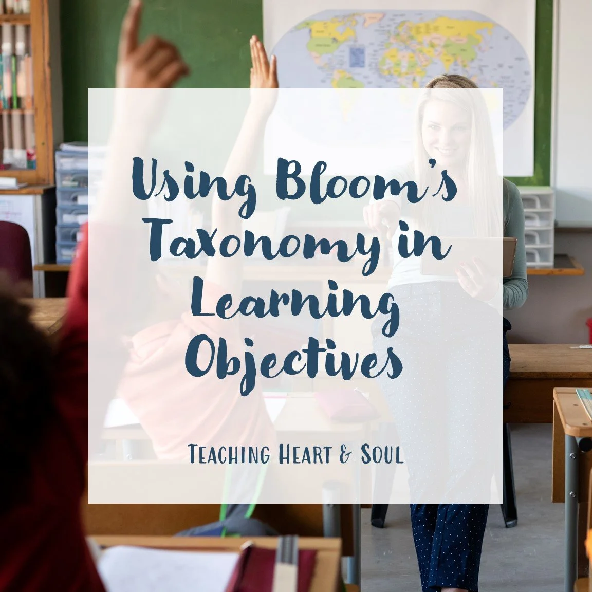 Bloom S Taxonomy Of Learning Objectives Taxonomy Of Learning Bloom S