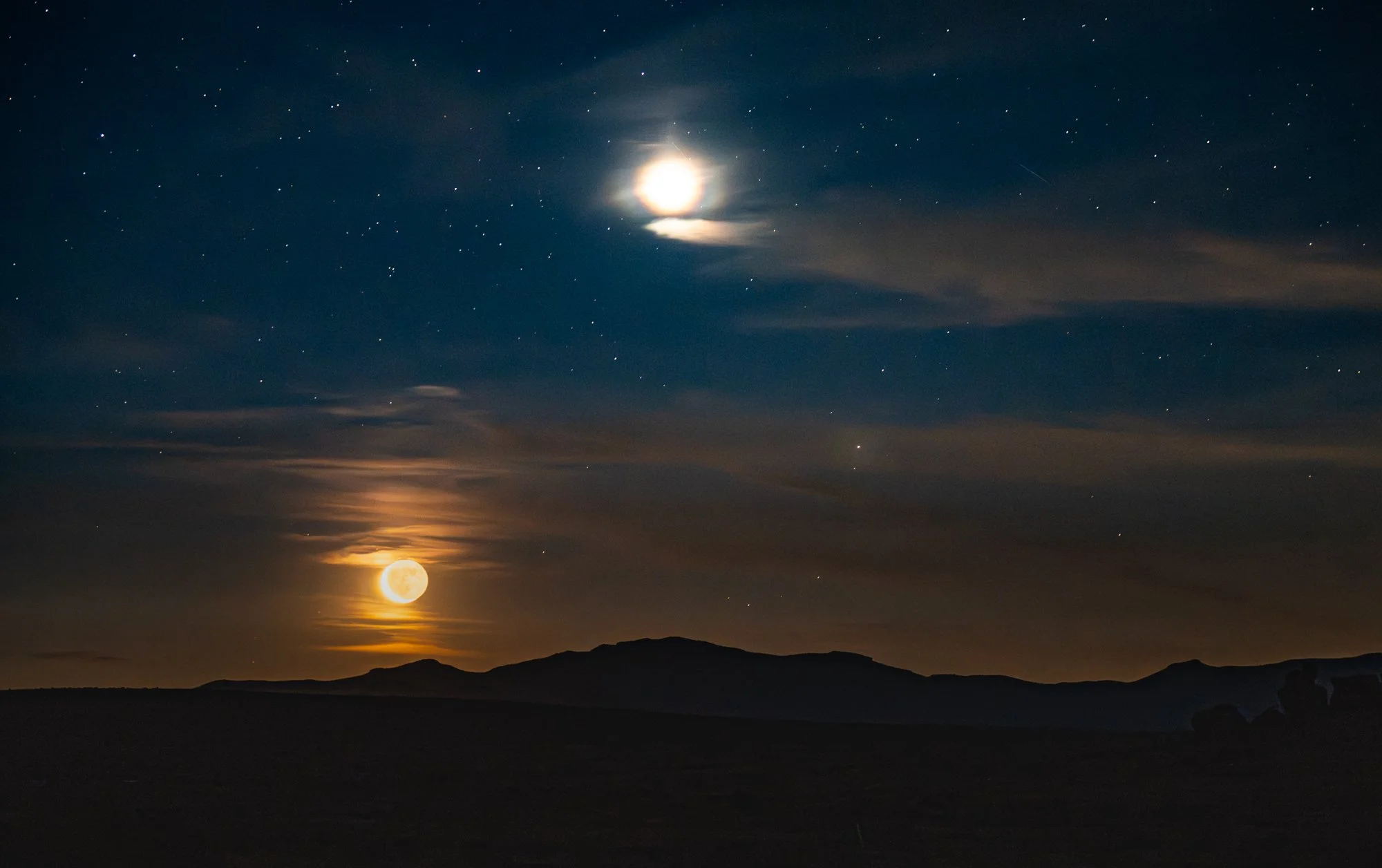 2025 Crescent Venus Saturn rise 1, NM