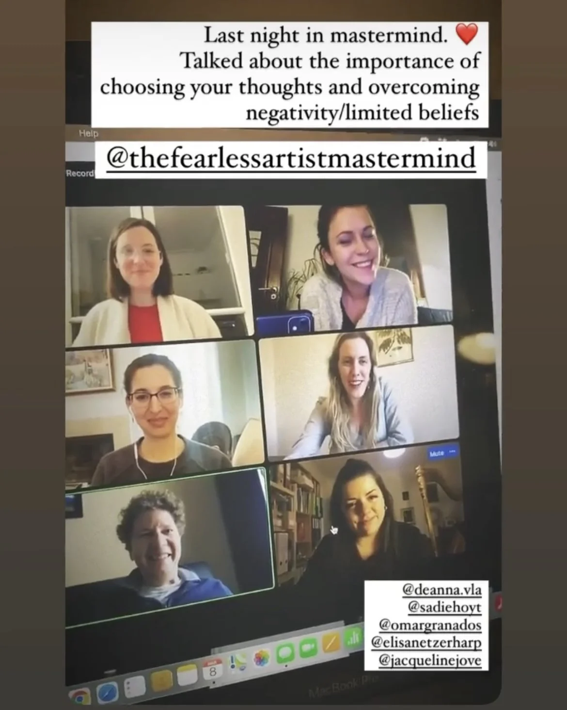 Fearless Artist Mastermind Call