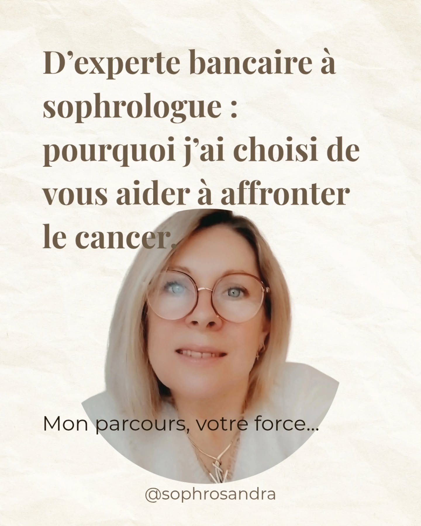 De la banque au c&oelig;ur de l'humain... Mon parcours n'est pas une simple reconversion, c'est une mission n&eacute;e d'un combat.

Pendant 27 ans, mon quotidien &eacute;tait rythm&eacute; par les chiffres et les dossiers en banque/assurance. Mais l