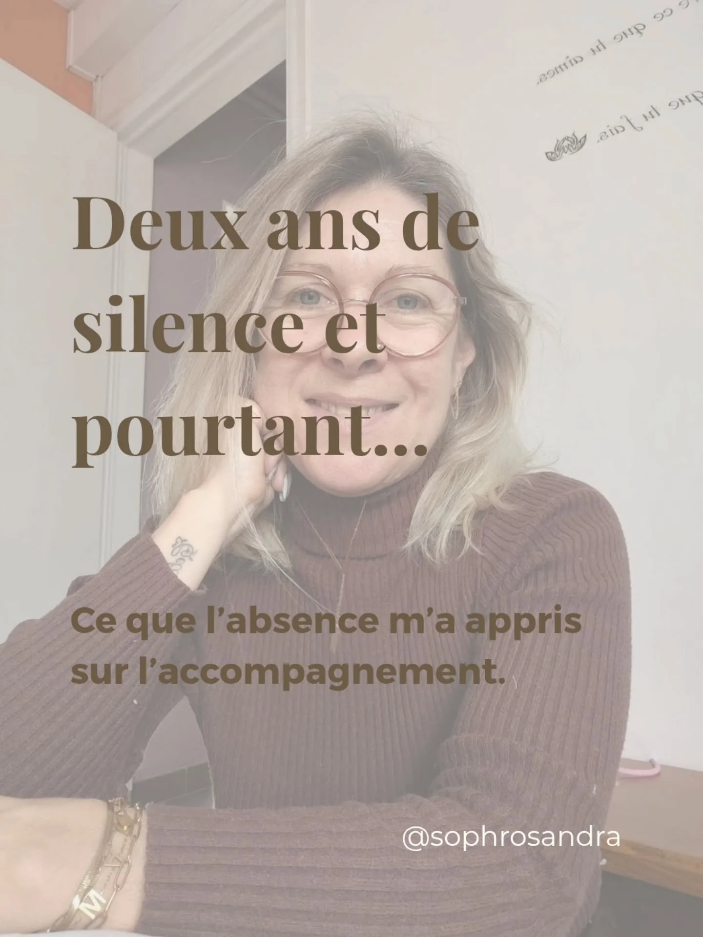 L'&eacute;cho du coeur 💜

Il y a 2 ans, le silence s'est install&eacute; et avec lui, le besoin immense de transformer cette douleur en quelque chose de porteur. 

Aujourd'hui, je ne suis pas seulement la sophrologue qui vous accompagne, je suis aus