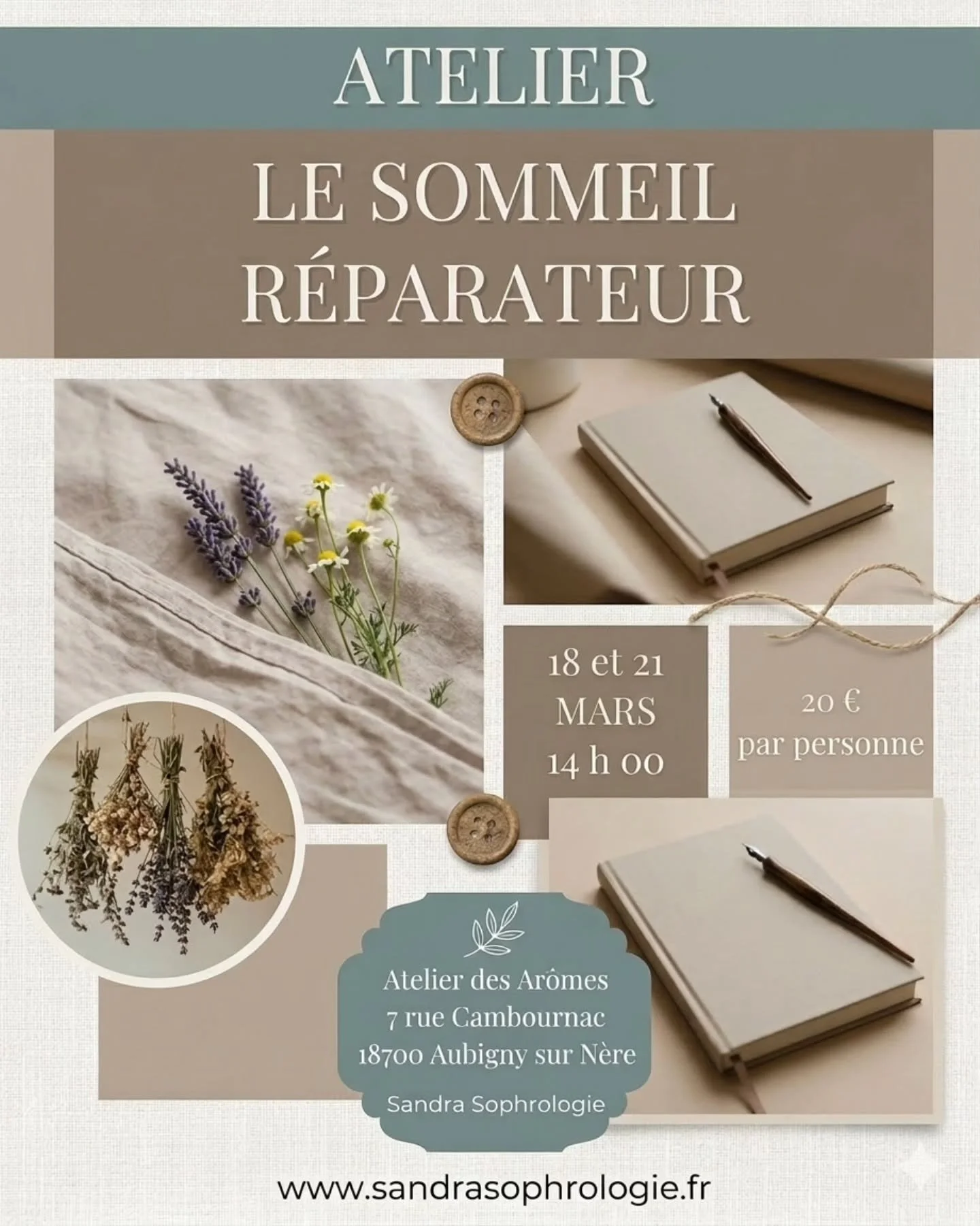 ​🌙 Retrouver le chemin d'un sommeil r&eacute;parateur

​Vous arrive-t-il de vous coucher avec la sensation que votre esprit ne veut pas "s'&eacute;teindre" ? De vous r&eacute;veiller fatigu&eacute;(e), comme si votre nuit n'avait pas port&