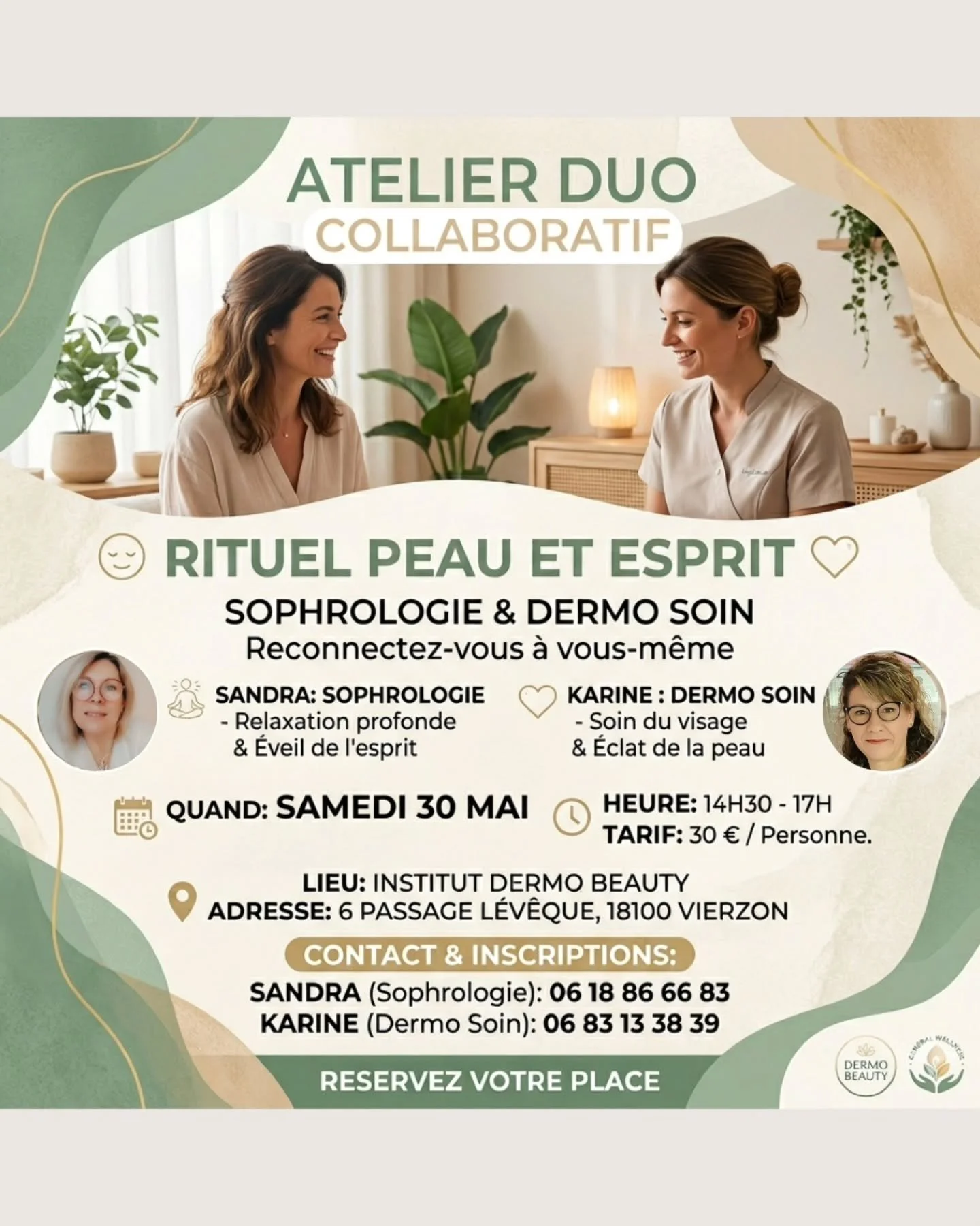 ✨ [ RITUEL PEAU &amp; ESPRIT ] &ndash; Une parenth&egrave;se exclusive &agrave; 4 mains ✨

&Agrave; l'approche de la F&ecirc;te des M&egrave;res, j'ai envie de vous proposer le plus doux des cadeaux : un moment suspendu o&ugrave; votre corps et votre