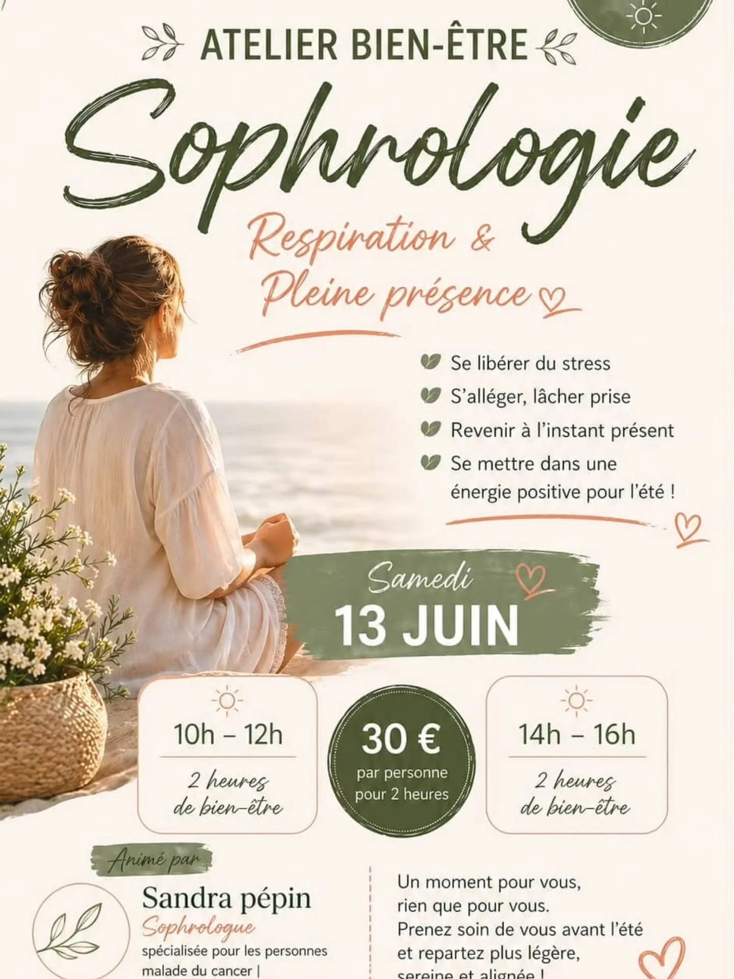 ☀️ [SP&Eacute;CIAL &Eacute;T&Eacute;] Offrez-vous une bulle de douceur avant les vacances 🌿

L&rsquo;&eacute;t&eacute; approche &agrave; grands pas&hellip; Mais entre la charge mentale, le stress du quotidien et la fatigue accumul&eacute;e, arrivez-