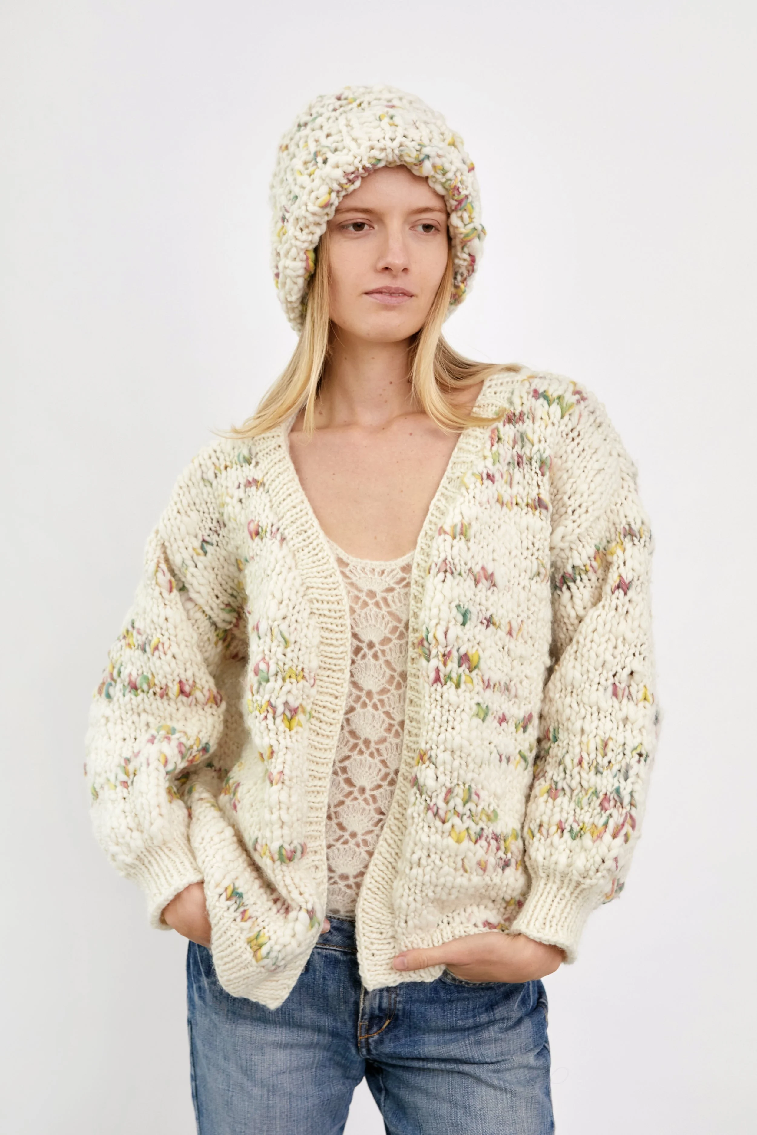 Essential Cardigan - Tutti Frutti Spleckles Flame - 01.jpg