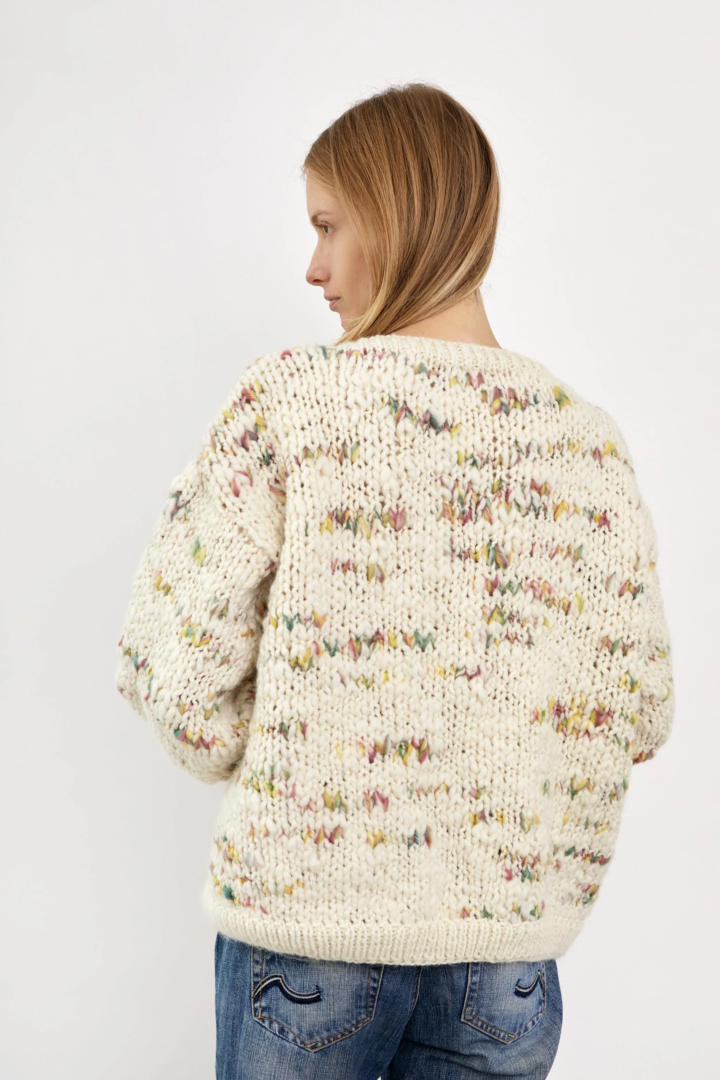 Essential Cardigan - Tutti Frutti Spleckles Flame - 03.jpg