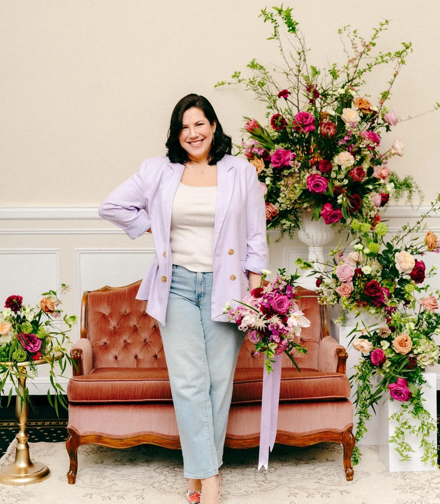Meet Alyson &ndash; Invitation Design &amp; Sales 💐

Alyson brings creativity and charm to our Wading River office, where she helps couples design invitations and printed items, as well as floral consultations. Her favorite flower? The timeless and 