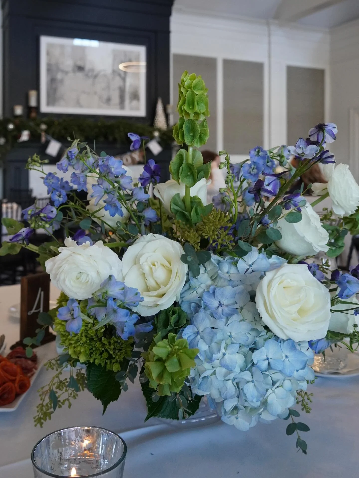 The team at With All My Heart celebrated Samantha&rsquo;s baby shower earlier this month &mdash; a familiar face to our Bohemia couples 💙 And of course, floral centerpieces and accents were a must for welcoming her sweet baby boy. Swipe for a team m