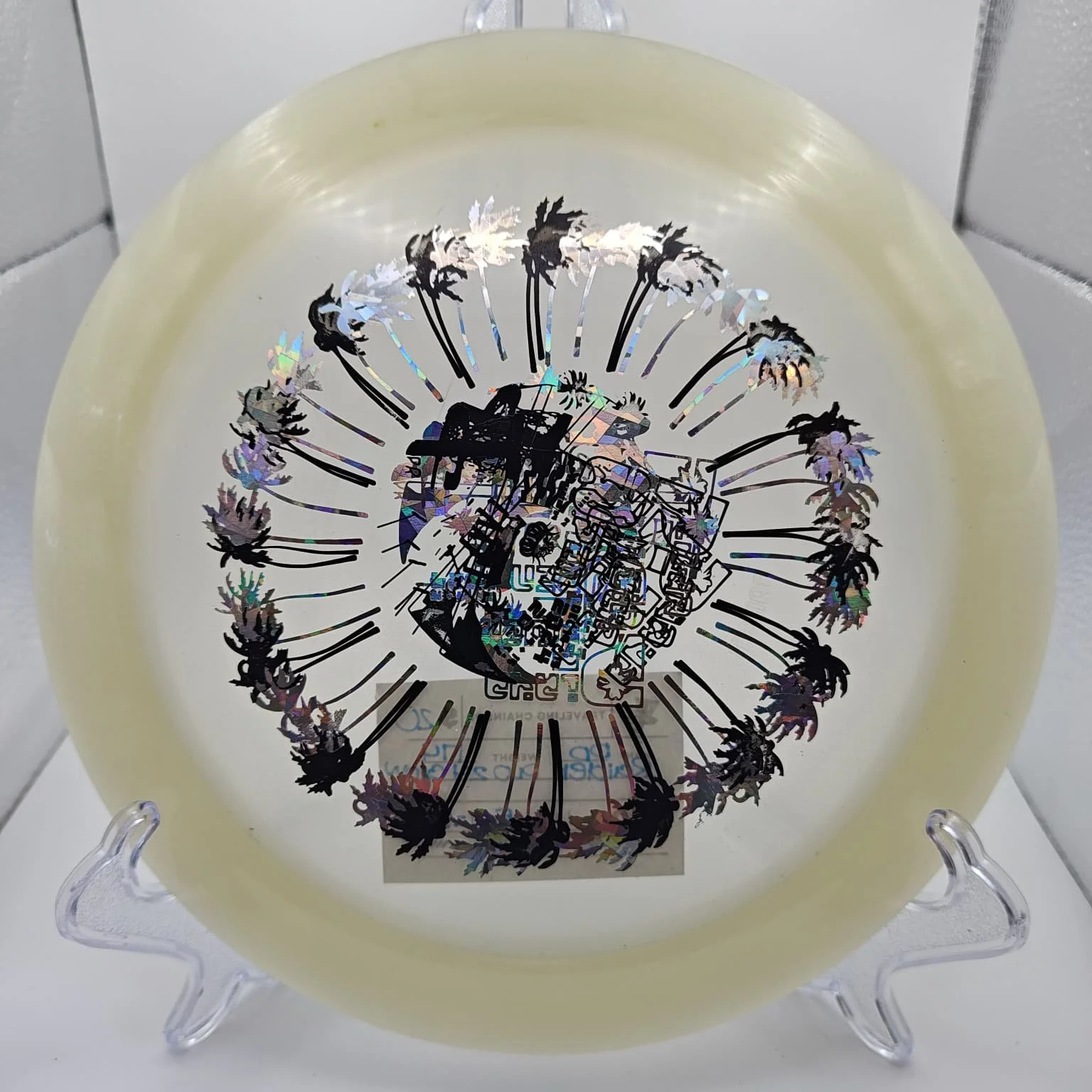 Dynamic Discs PLO24 Misprint Raider Glow Black/Silver Holo Foil 174g