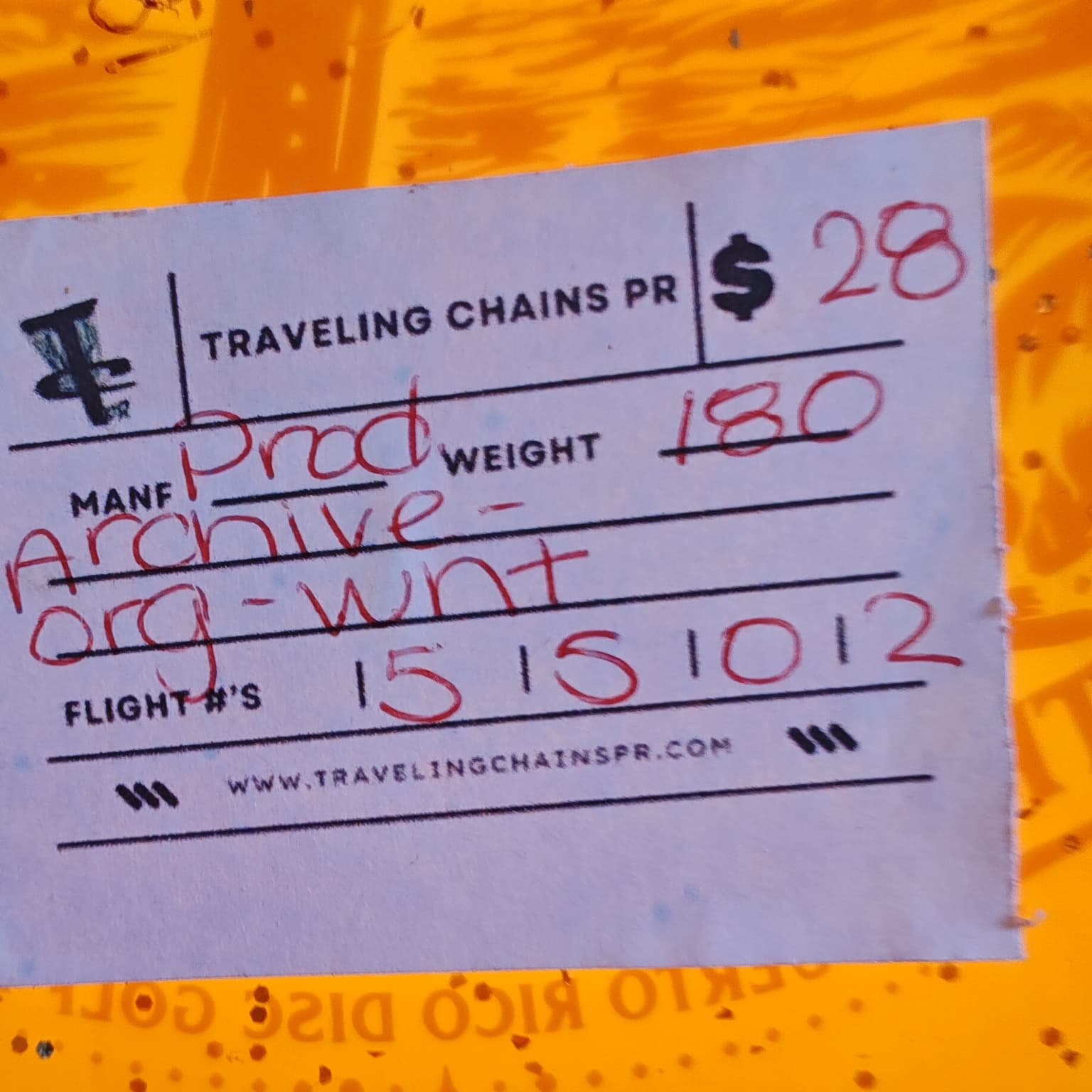 Prodigy Disc Archive Orange White Foil 180g sticker.jpeg