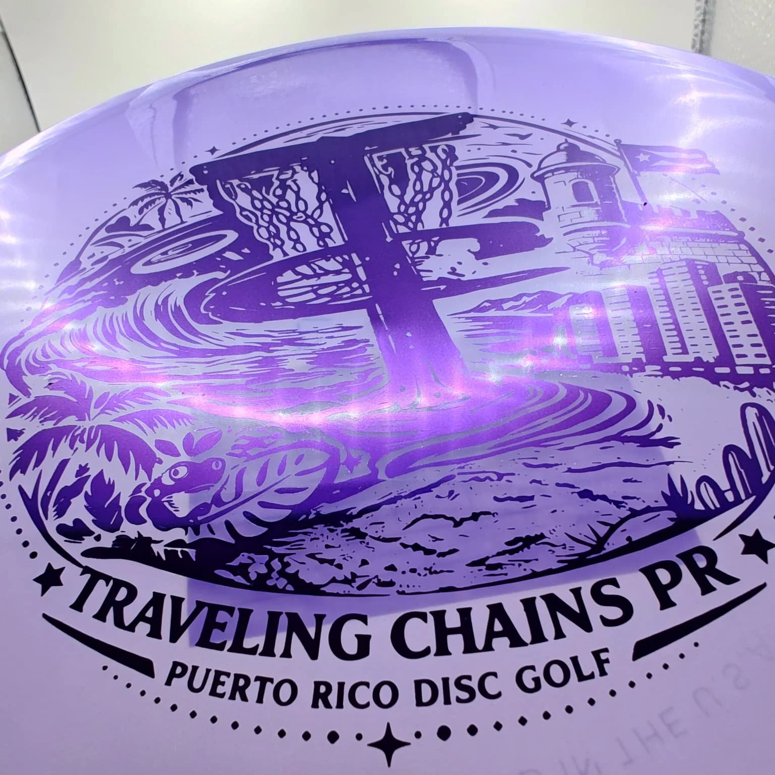 Prodigy Disc MX2 GLOW Purple Purple Foil 174g detail.jpeg