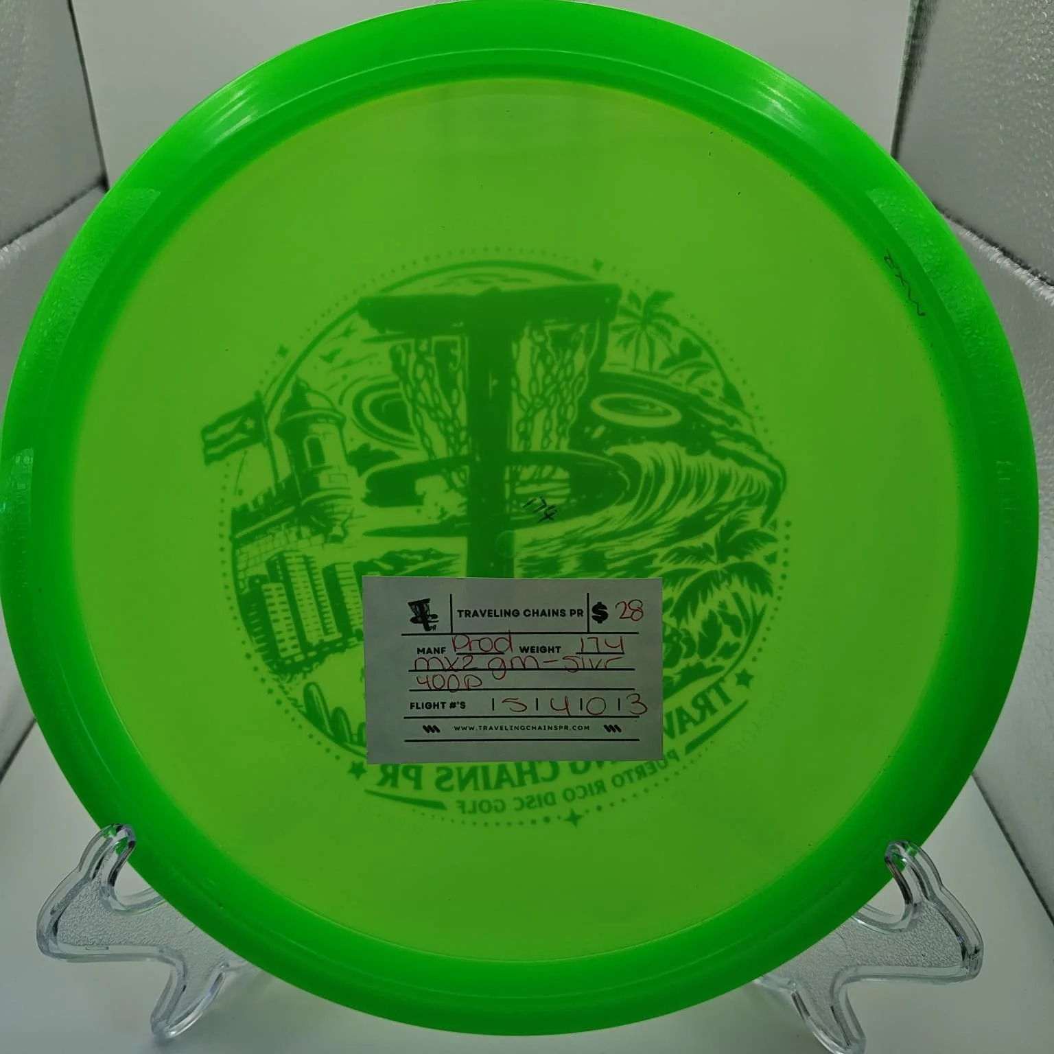 Prodigy Disc MX2 Green Red Foil 174g back.jpeg