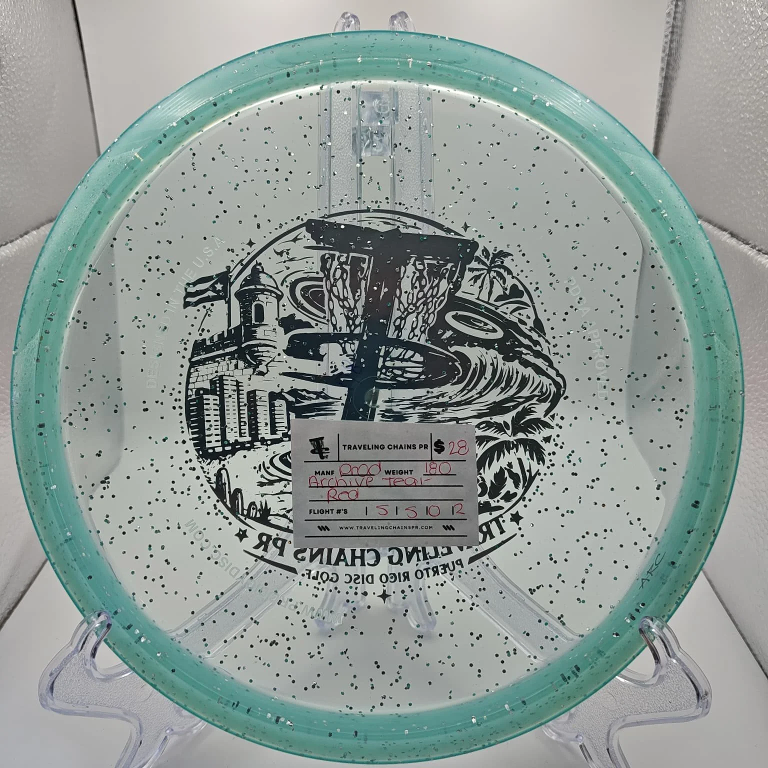 Prodigy Disc Archive Teal Red Foil 180g back.jpeg