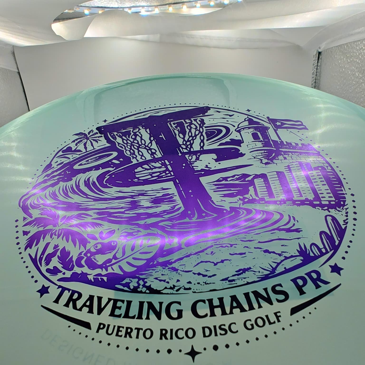 Prodigy Disc MX2 GLOW Teal Purple Foil 174g detail.jpeg