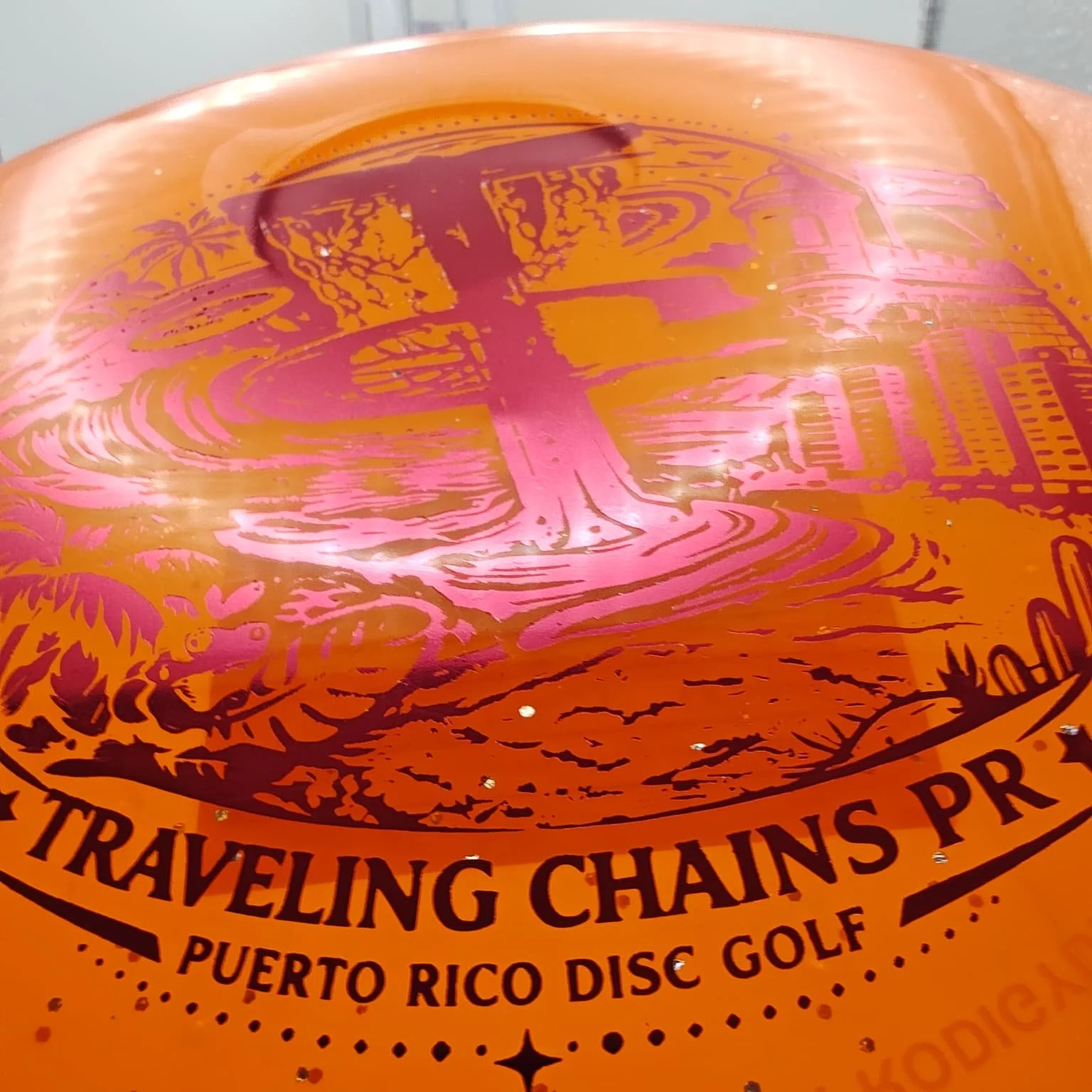 Prodigy Disc Archive Orange Red Foil 180g detail.jpeg