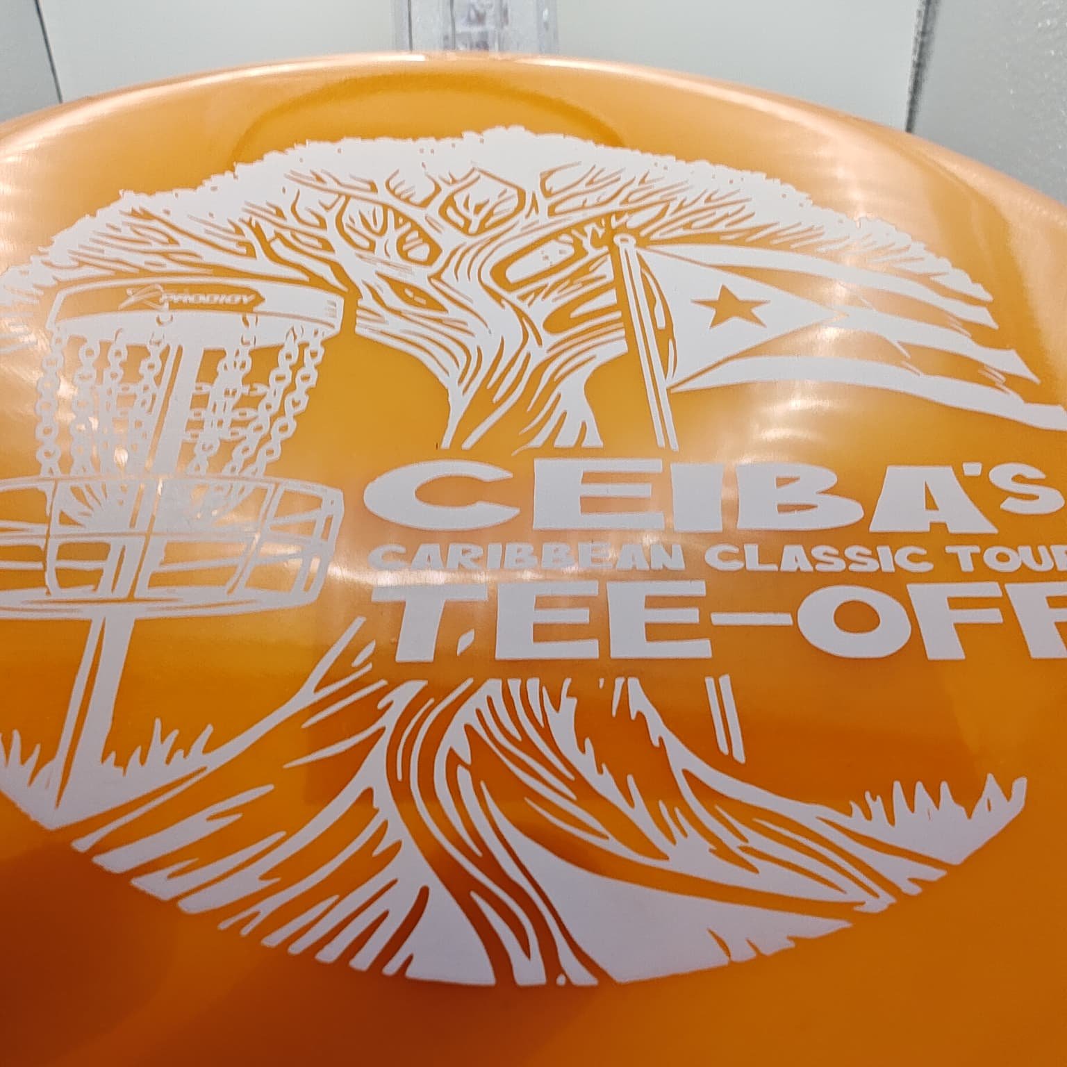 Prodigy Disc PA1 Ceiba Orange White Foil 173g detail.jpeg