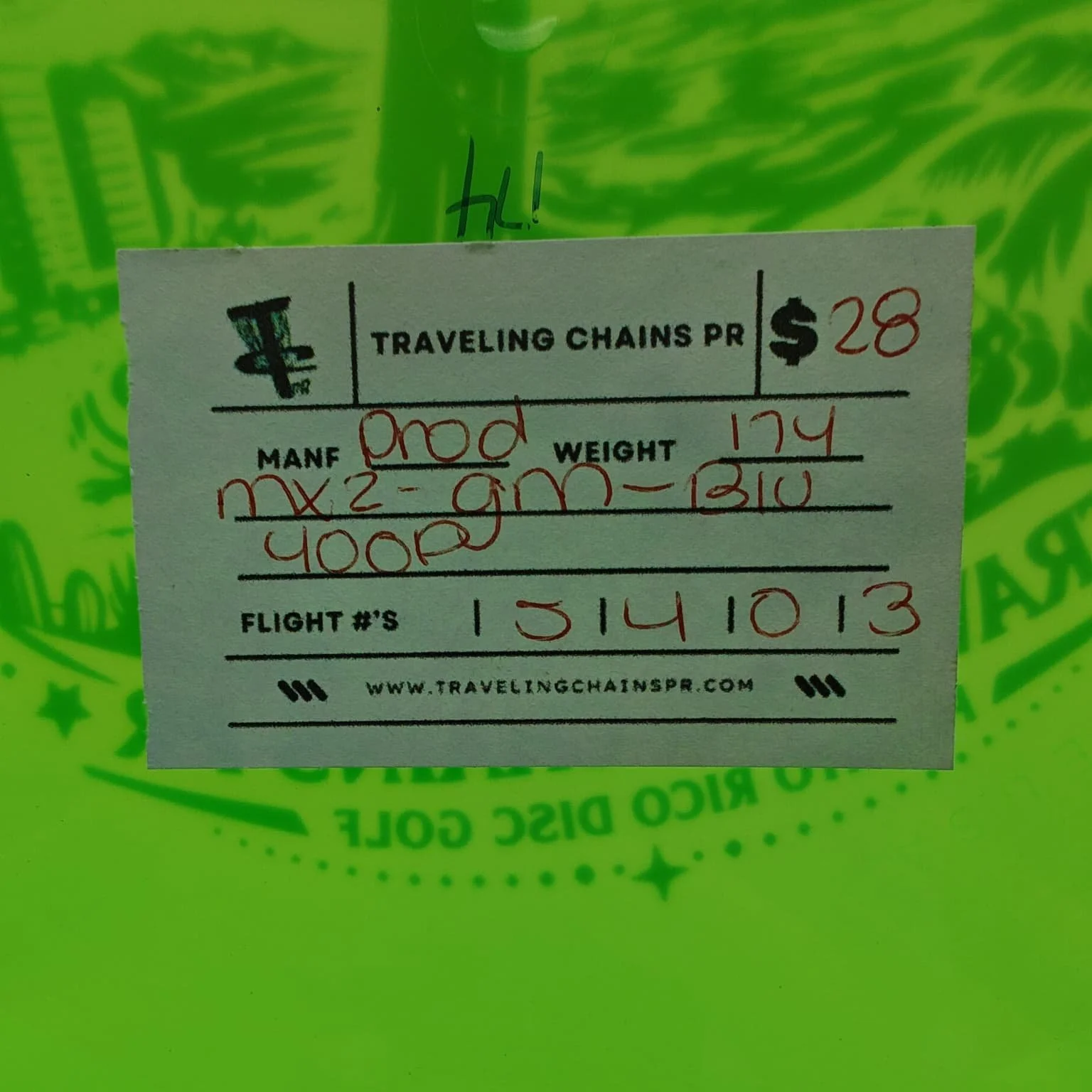 Prodigy Disc MX2 GLOW Green Blue Foil 174g sticker.jpeg