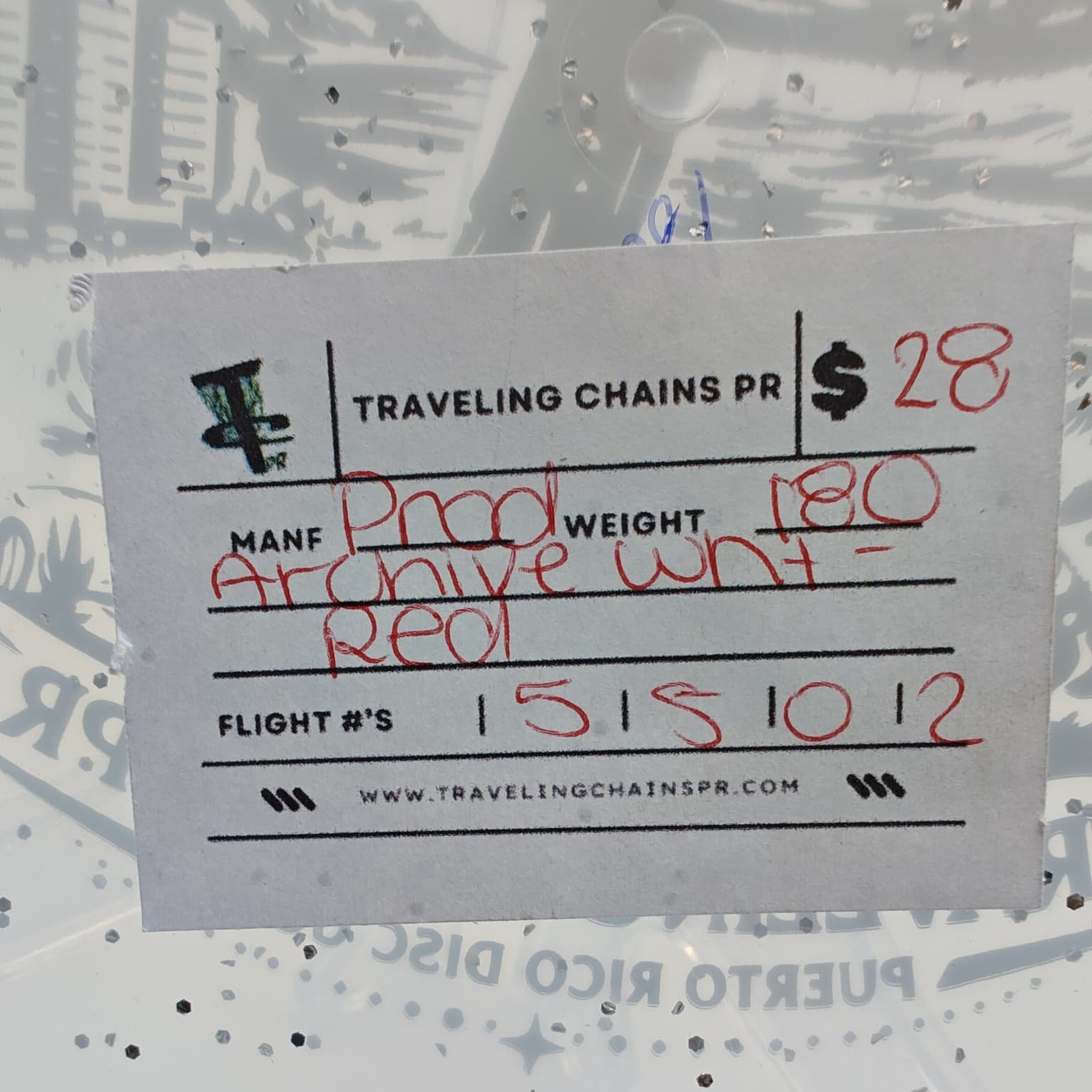 Prodigy Disc Archive White Red Foil 180g sticker.jpeg