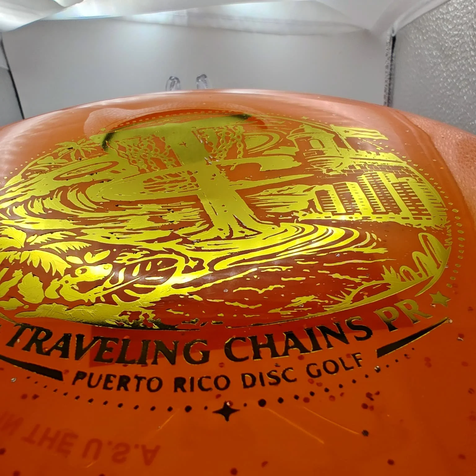 Prodigy Disc Archive Orange Gold Foil 180g detail.jpeg