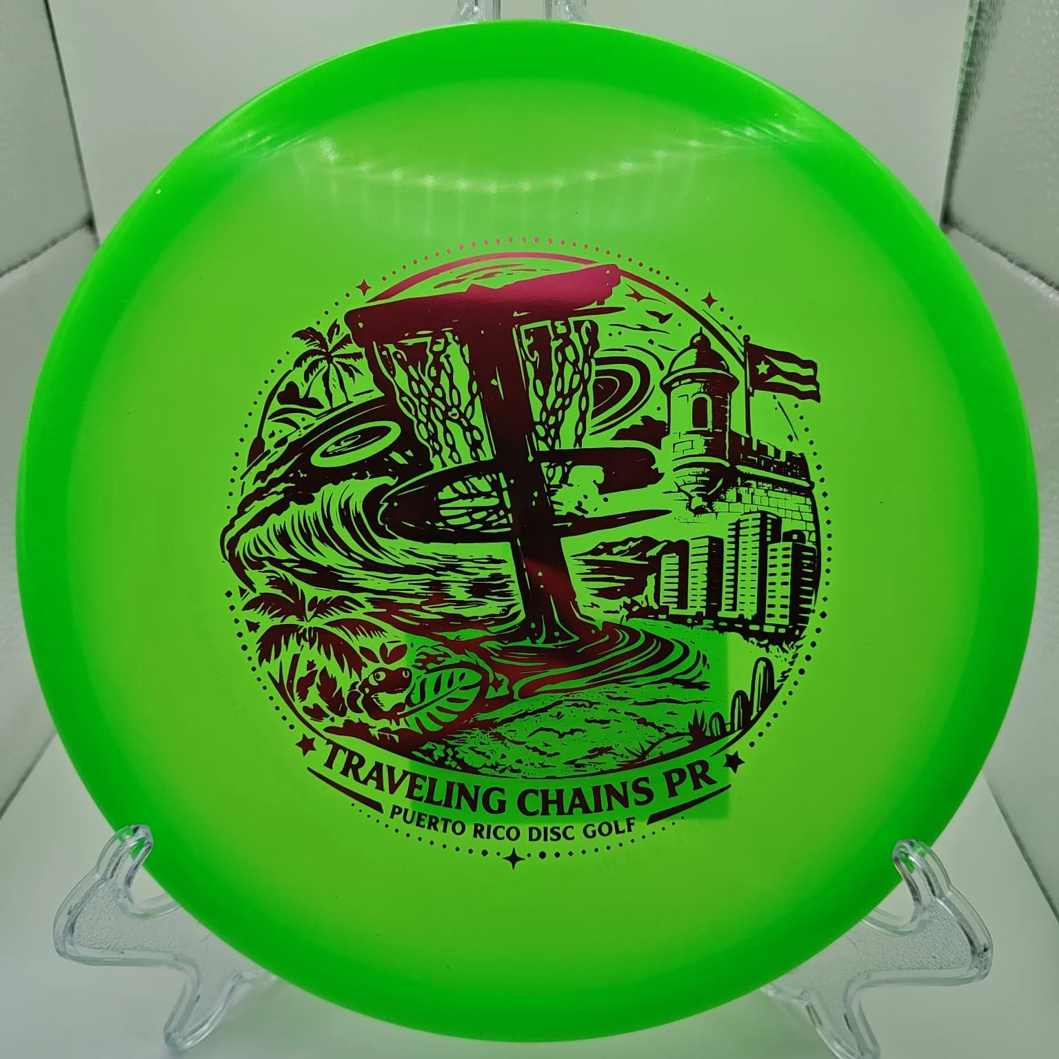 Prodigy Disc MX2 Green Red Foil 174g front.jpeg