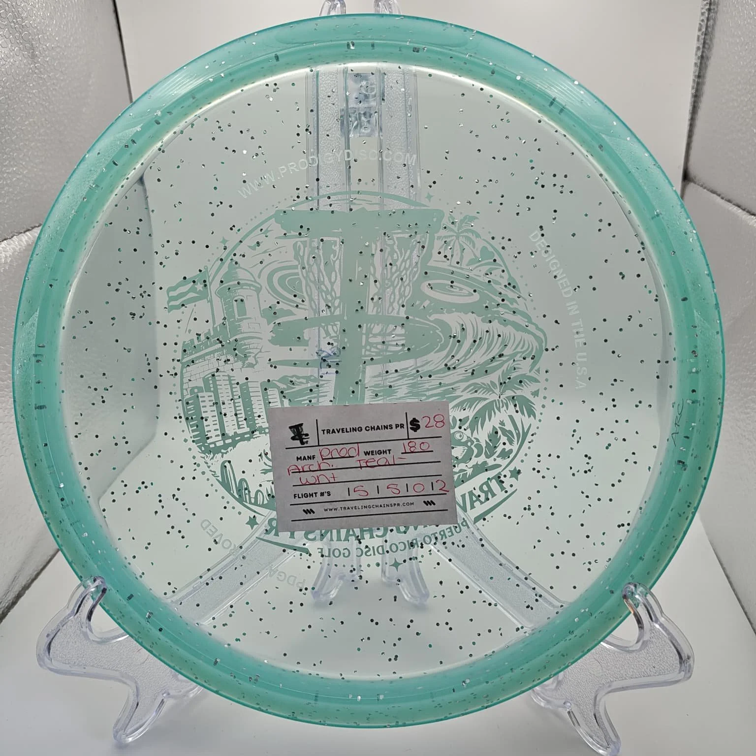 Prodigy Disc Archive Teal White Foil 180g back.jpeg