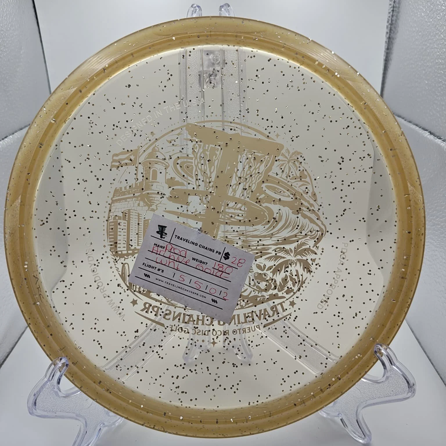 Prodigy Disc Archive Gold White Foil 180g bavk.jpeg